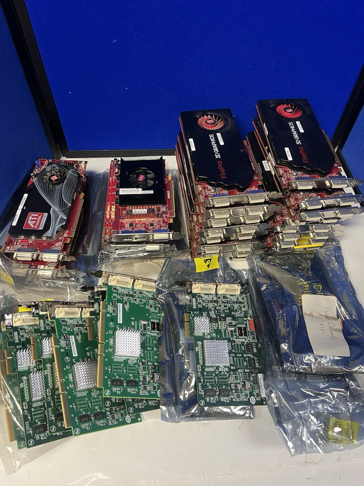 Lot Of 38 Bulk ATI Barco Amd Firegl FirePro 3d Mixed As-is Untested 102c4170800