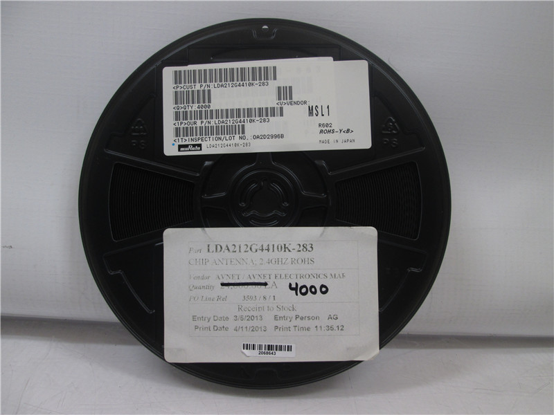 Murata LDA212G4410K-283 2.4GHz PCB Antenna 50 Ohm Reel