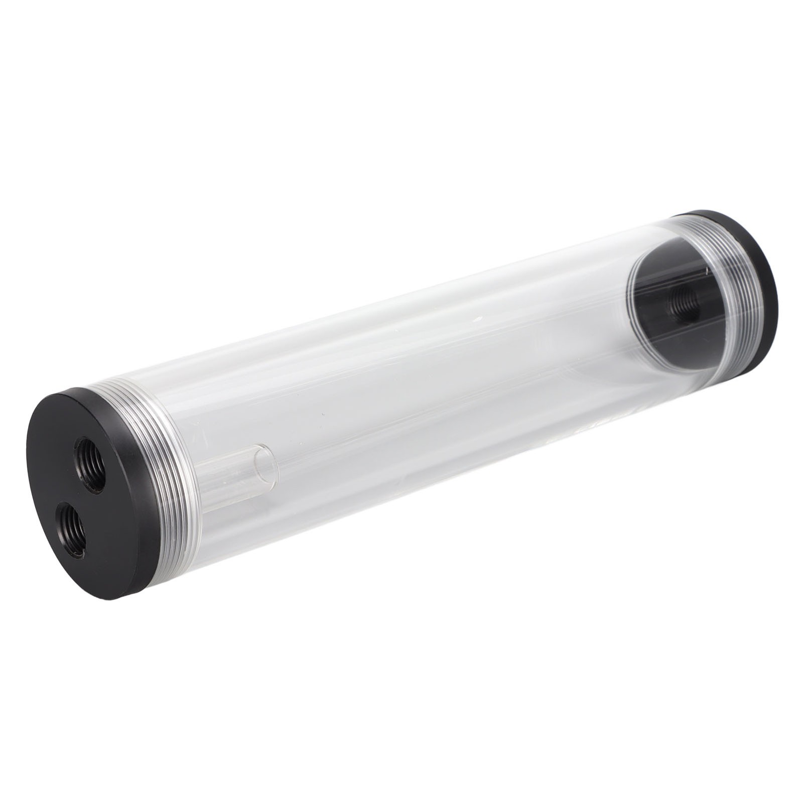 Water Cooling Reservoir 210mm/8.3in Length Acrylic Plastic Material 3 Holes