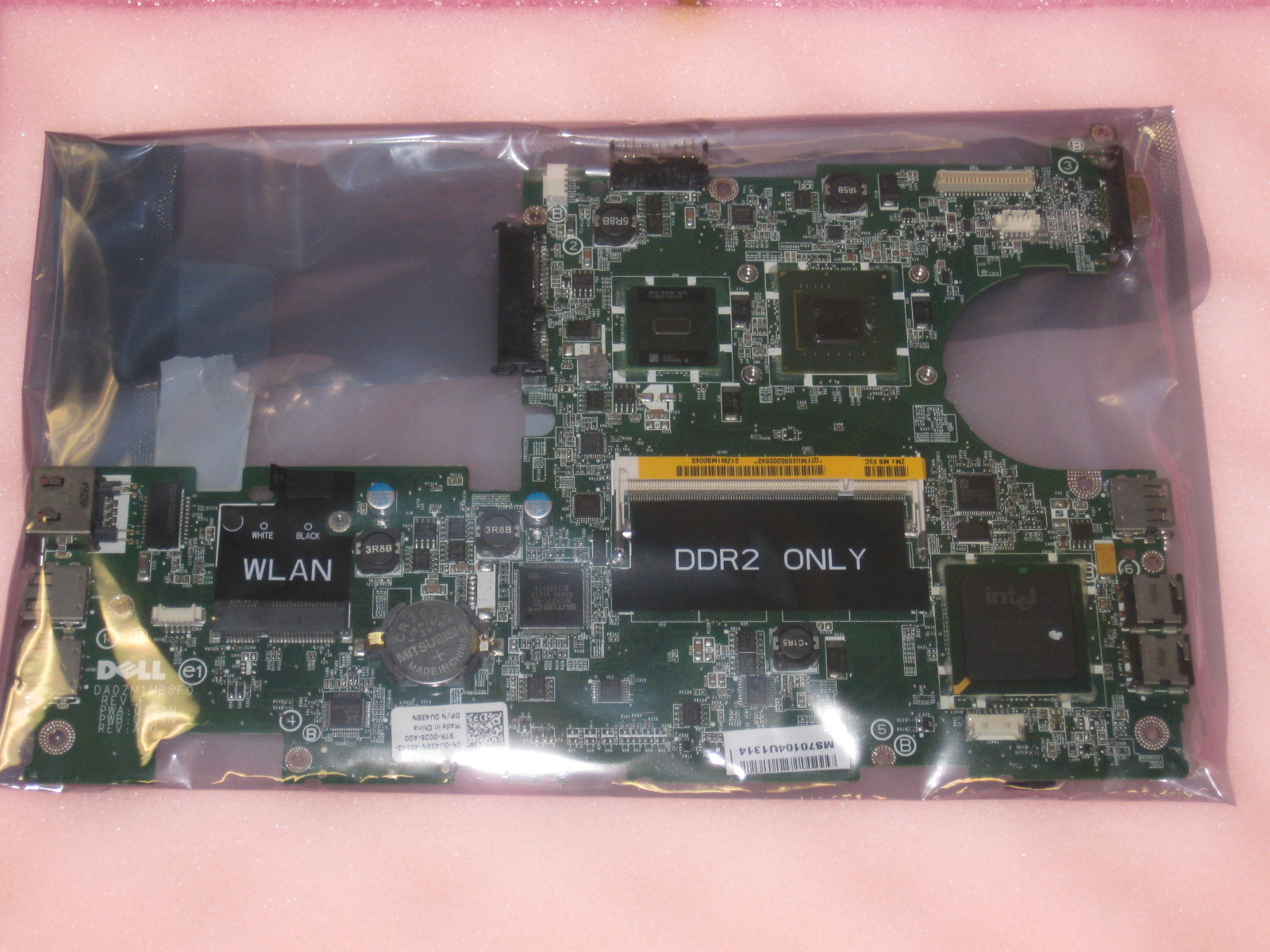 NEW GENUINE Dell Latitude 2100 Intel Motherboard U438N DA0ZM1MB6F0