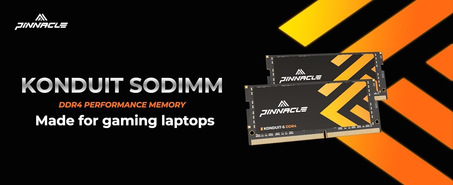 Pinnacle 16GB KIT2x8GB 3200MHz or 2933MHz or 2666MHz PC4-25600 Non-ECC Unbuff…