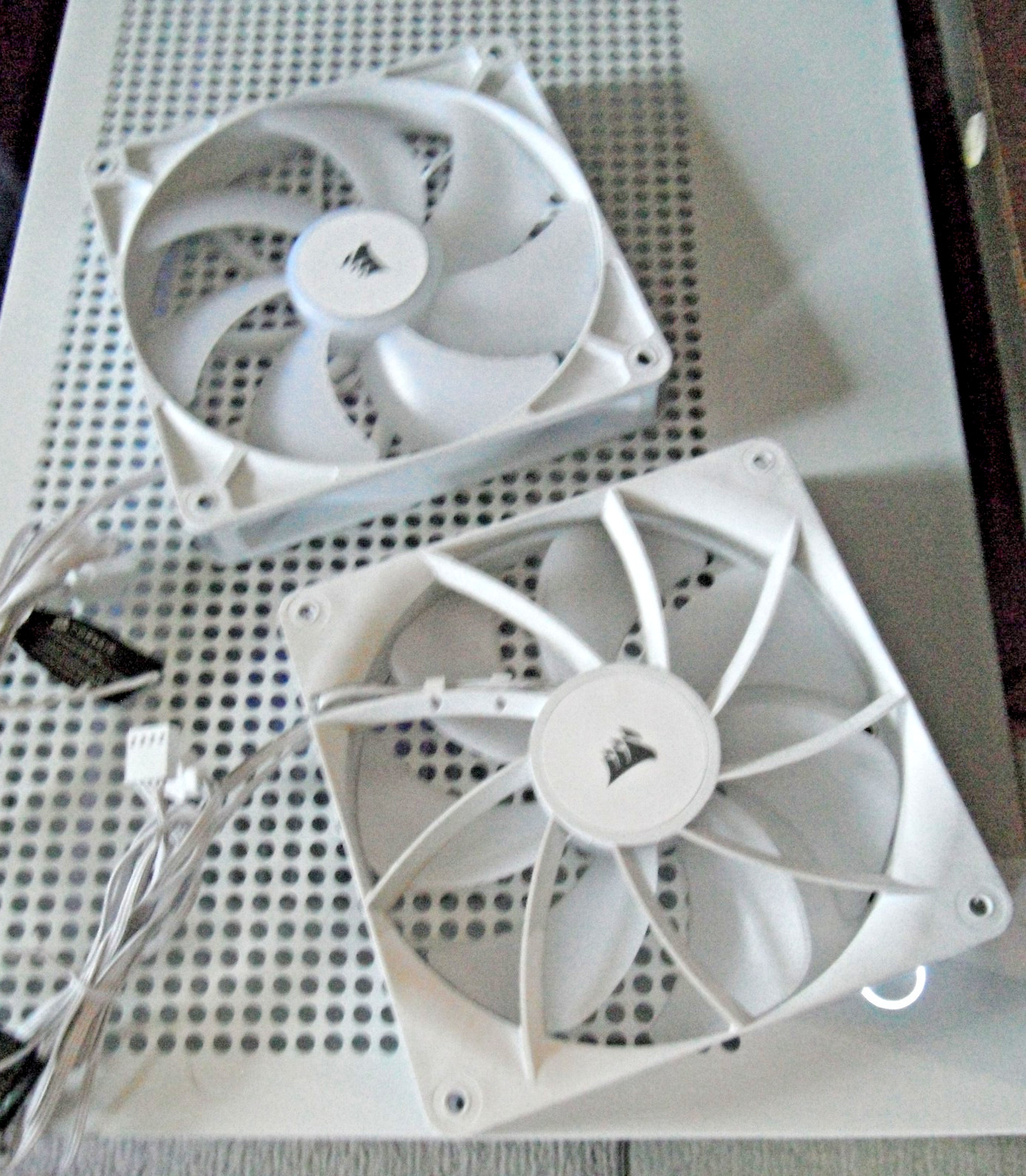 Corsair RS140 ARGB 140mm White Case Fans (Pack of 2) PWM