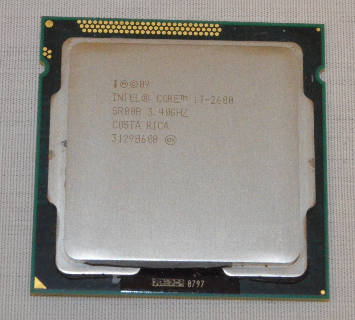 Intel Core i7-2600 «Sandy Bridge» Processor, 3.4gHz *Used, Working*