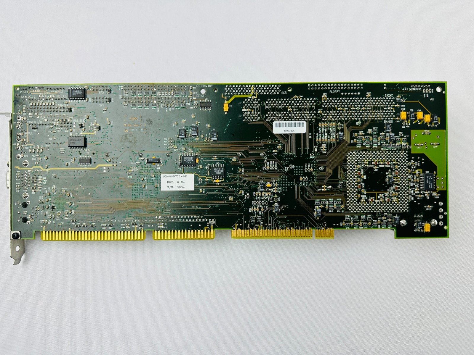 Trenton 92-005721-0X CBI/400 CPU Board