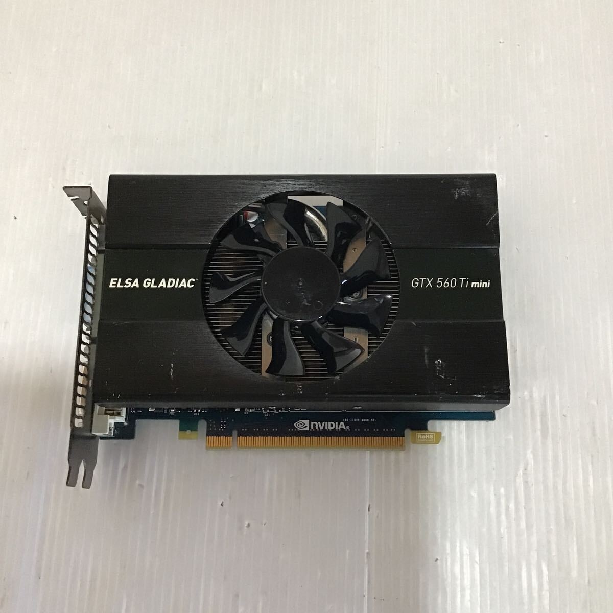 Used ELSA GLADIAC GTX 560 Ti mini Graphics Card; management cg977