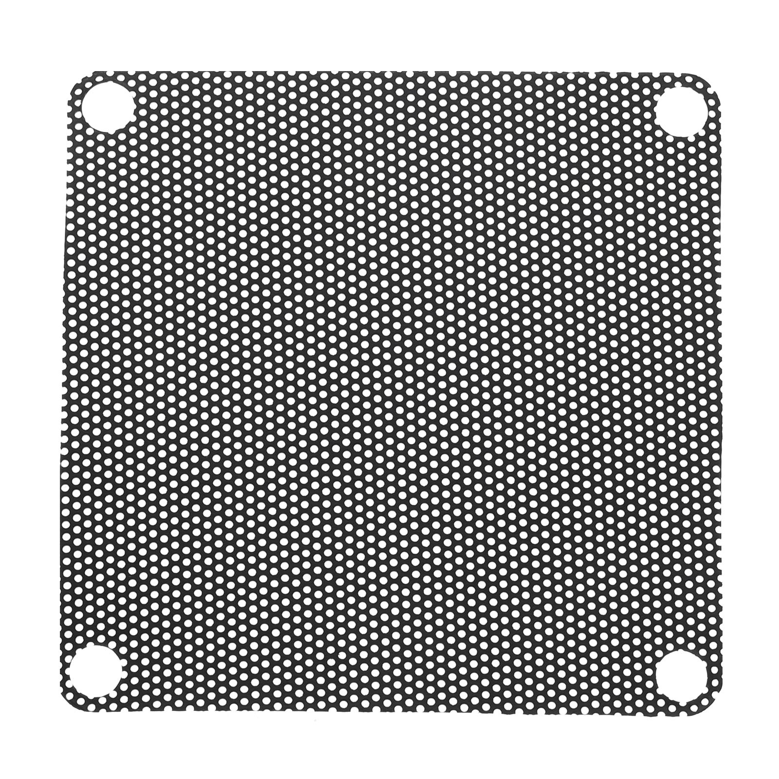 10PCS PC Dust Filter, 70x70mm PVC Computer Case Dustproof Mesh, Black