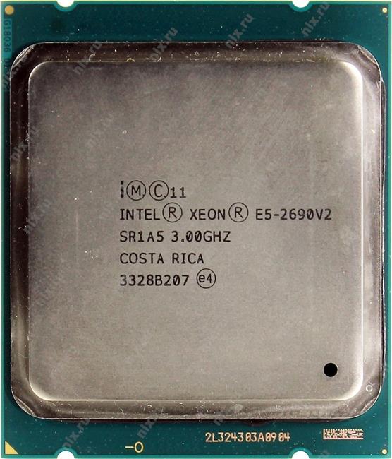 Used Intel Xeon E5‑2690v2 3 GHz 10‑Core Processor ‑ 25 MB runs perfectly