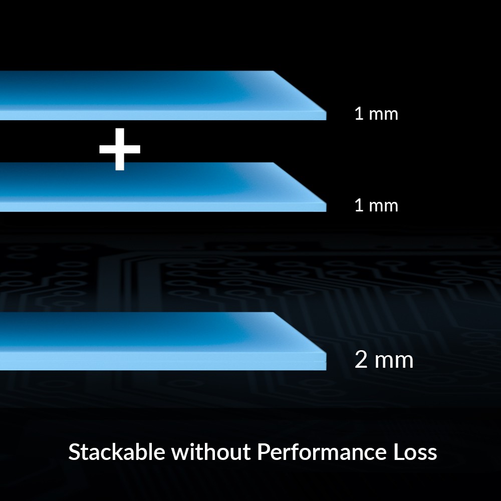 ARCTIC TP-3 Premium Performance Thermal Pad 200x100x0.5 mm (2 Pack) Conductive