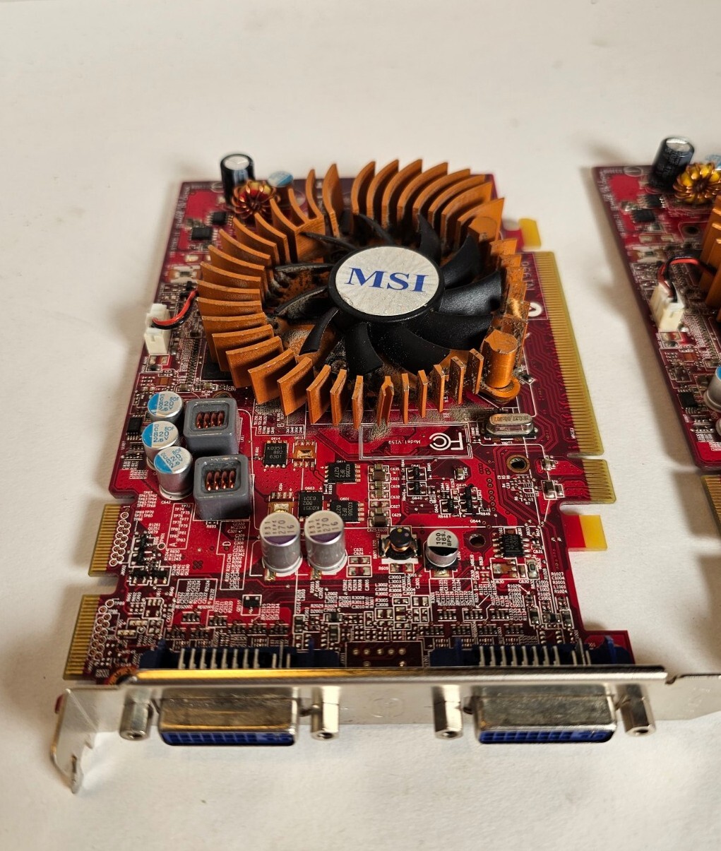 MSI Radeon 4670 1GB PCI Dual DVI Video Graphics Card R4670-2D512/D3