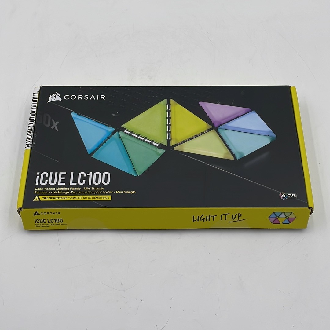 Corsair iCUE LC100 Case Accent Lighting Mini Triangle Panels CL-9011114-WW