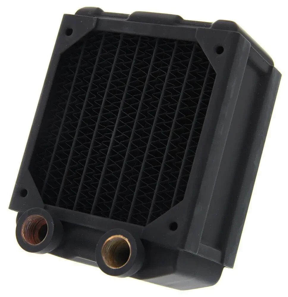 Black Ice Nemesis M80 GTX Dual-Core Xtreme Profile Radiator Black Carbon