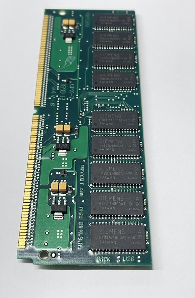 Siemens HYB3164800AT-50 128MB 72-Pin EDO ECC SIMM RAM Module