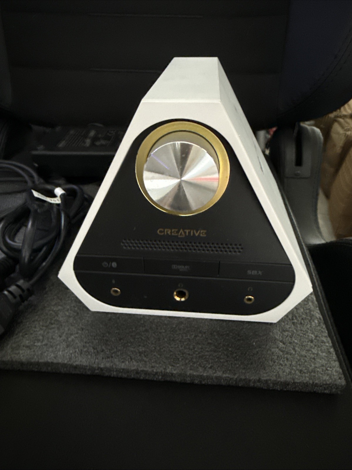 Creative Sound Blaster X7 DAC-Limited Edition -White- Great Condition-Very Rare
