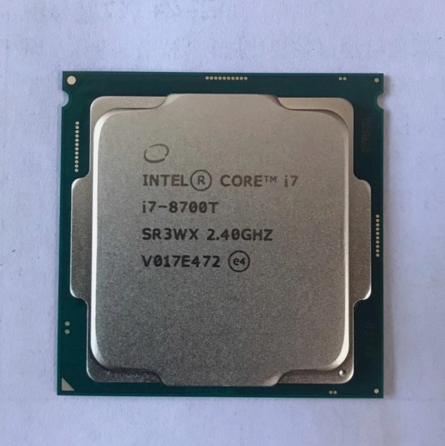 8Th Gen Intel Core i7-8700T LGA 1151 CPU Processor SR3WX 2.40GHz Six-Core 35W