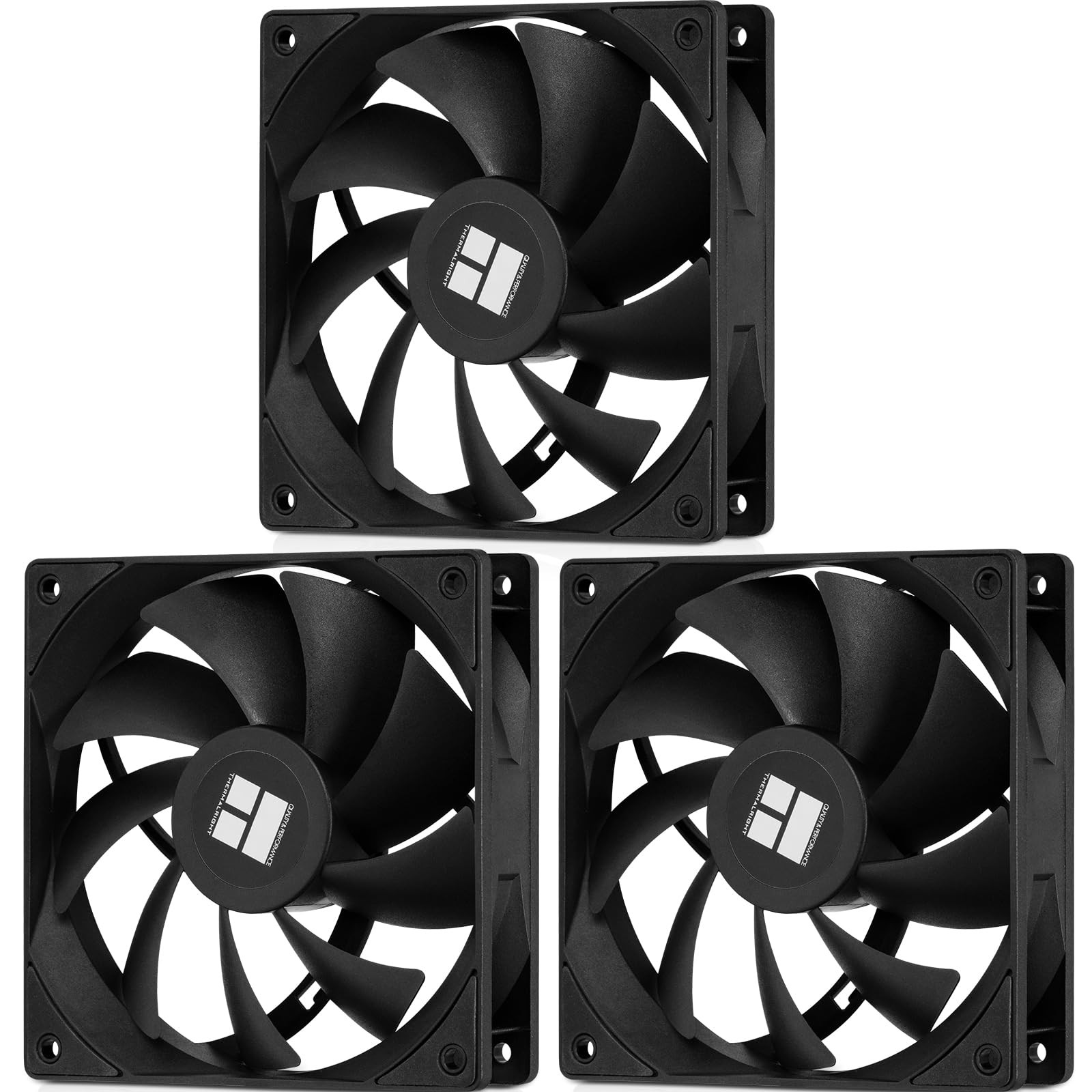 TLC12B V2 X3 120mm PC Case Fan 4PIN PWM Control Chassis CPU Cooler 1500RPM