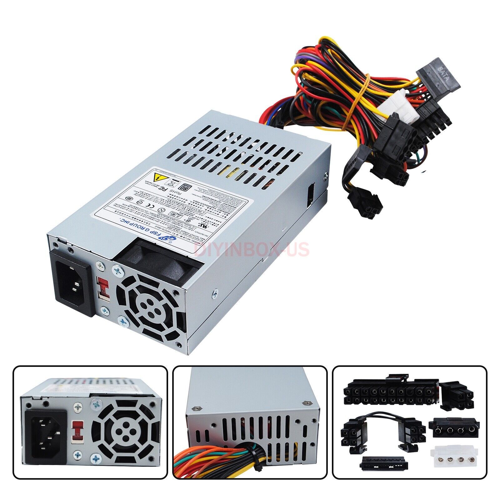 270W Power Supply For FSP270 60LE 1U PSU Flex ATX NAS Shuttle 24-Pin +4 Pin -New