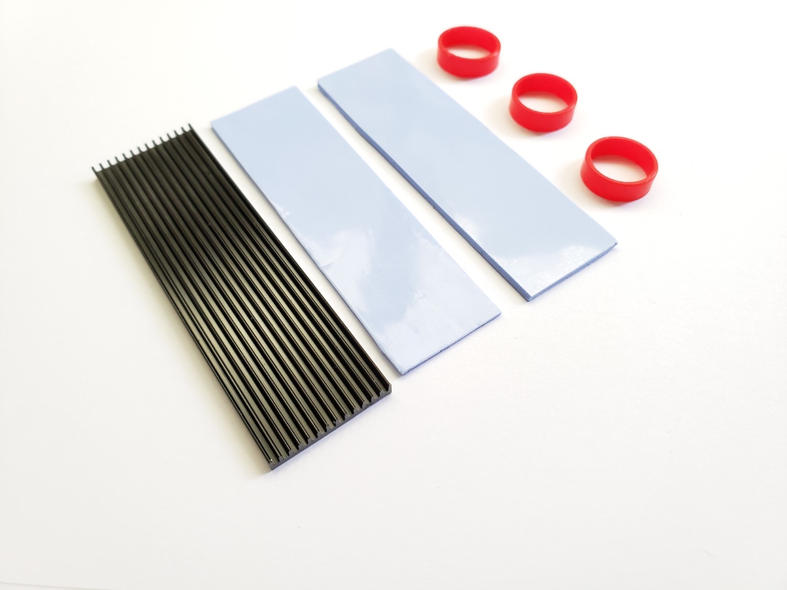 10/lot NVMe NGFF M.2 2280 PCIE SSD Aluminum Cooling Heat Sink With Thermal Pad