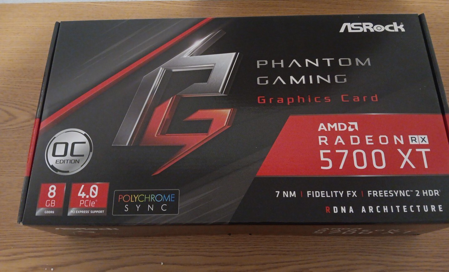 ASRock Radeon RX 5700 XT 8GB GDDR6 Graphics Card (RX5700XT TCX 8GP)