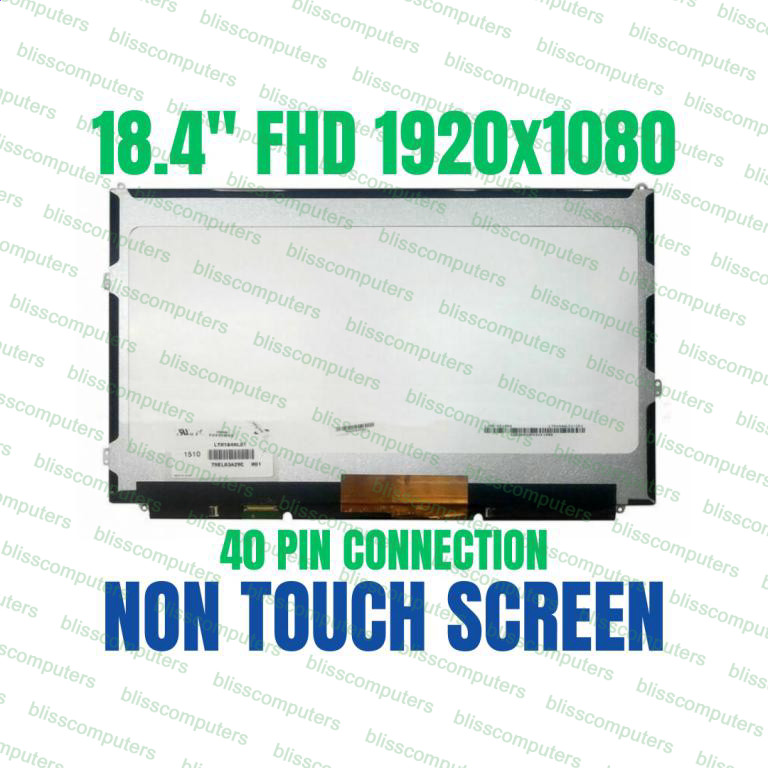 18.4″ SAMSUNG LTM184HL01 1920×1080 FHD TFT LCD Display Non Touch 40 Pin
