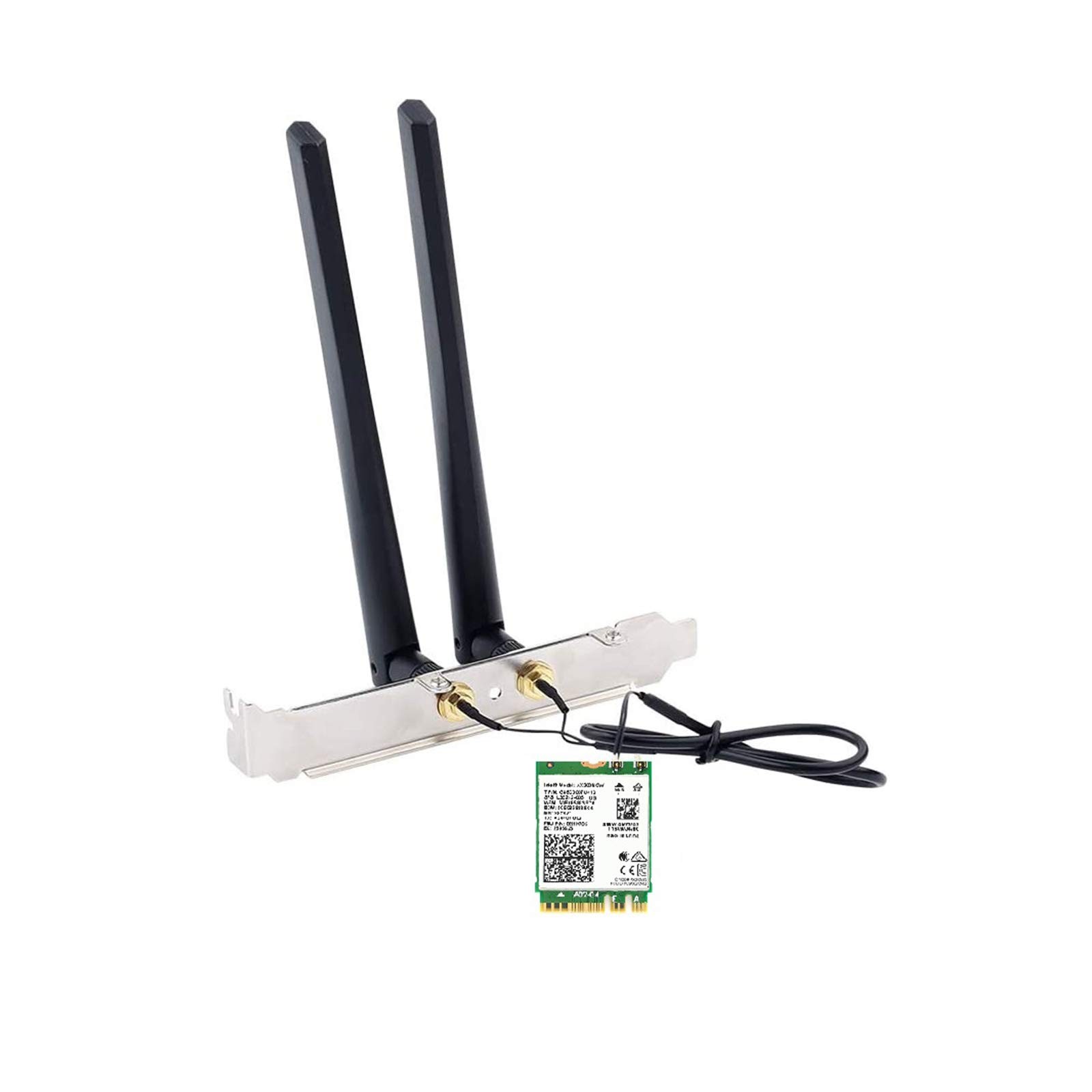 AX210NGW DTK WiFi Card WiFi 6E Supports 6GHz, 2230, 2×2 AX+BT 5.3+Tri-Band, I…