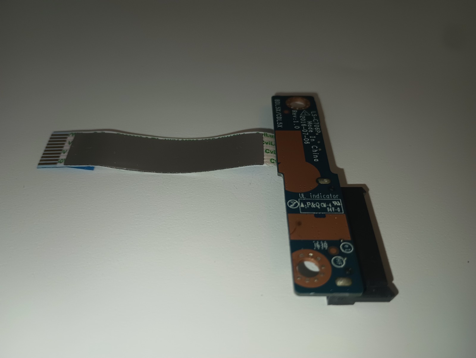 Genuine HP 15 SATA Optical Drive Connector w/Cable