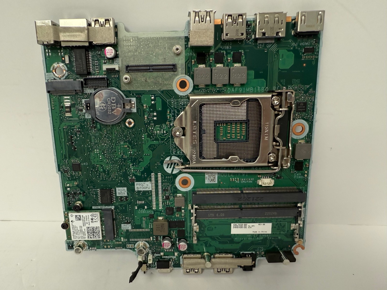 HP M87688-001 M87688-601 L79220-002 MOTHERBOARD PRODESK 400 G6 DESKTOP MINI PC