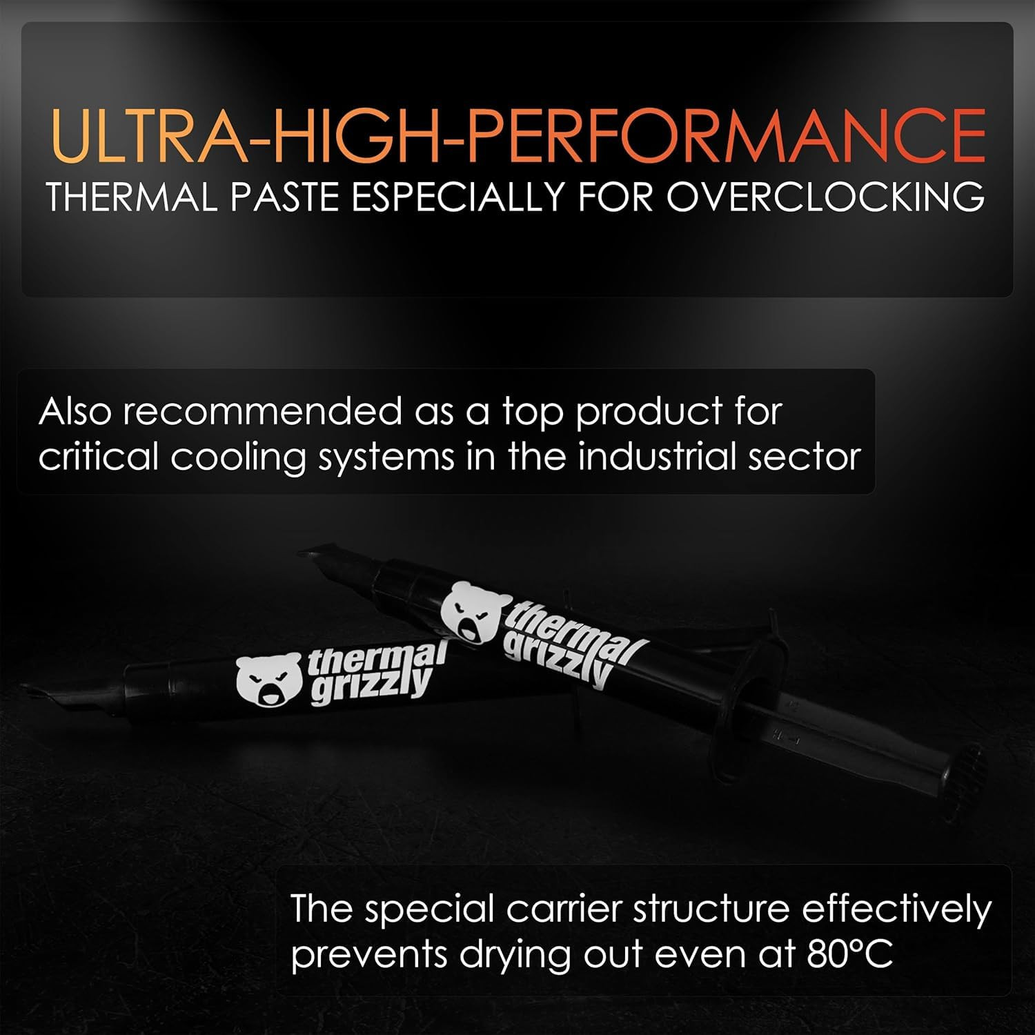 Kryonaut – 1 Gram – Extremly High Performance Thermal Paste – for Demanding Appl
