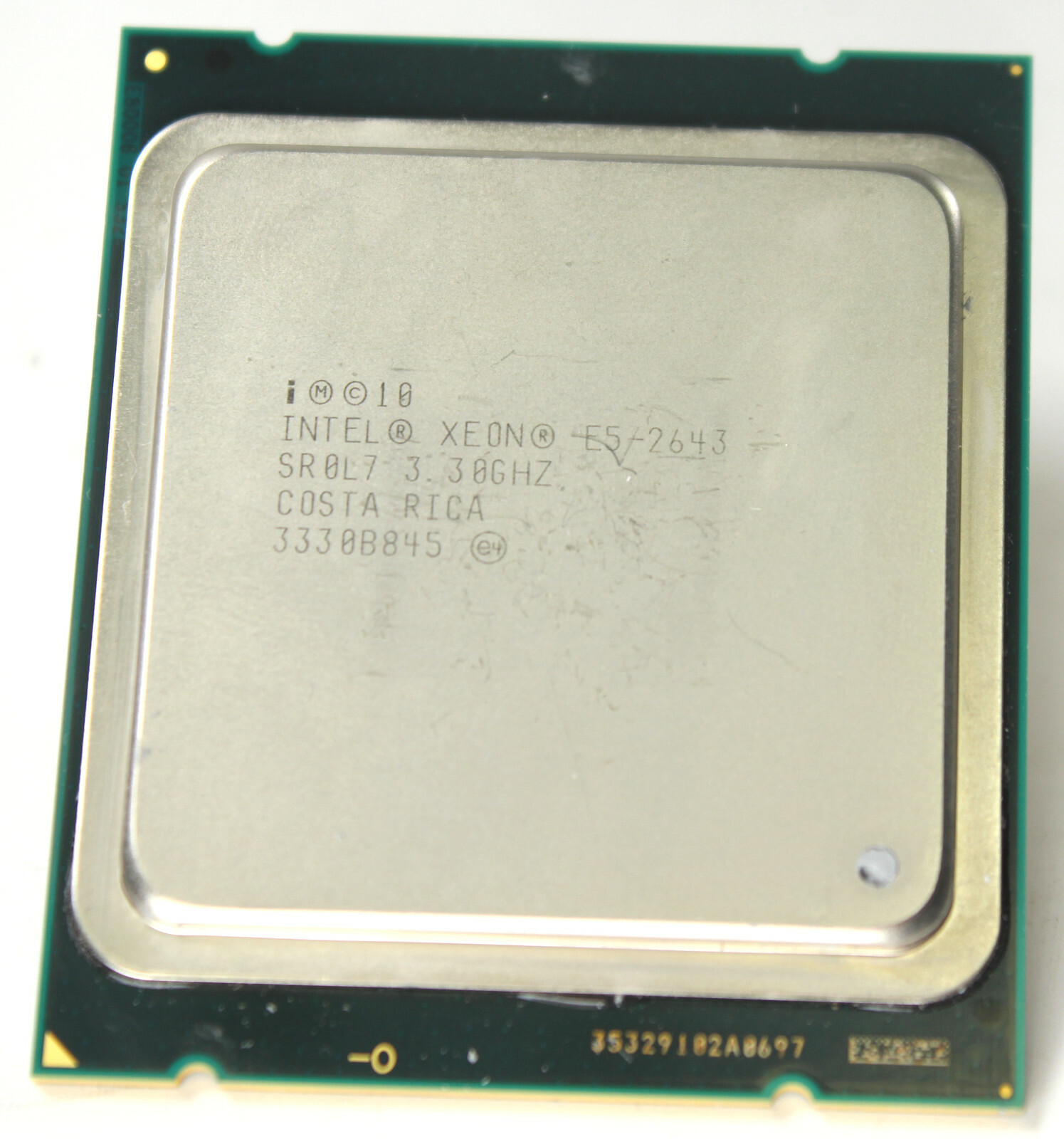 INTEL SR0L7 E5-2643 3.3GHz Quad Core 10MB LGA2011 Sandy Bridge-EP Processor CPU