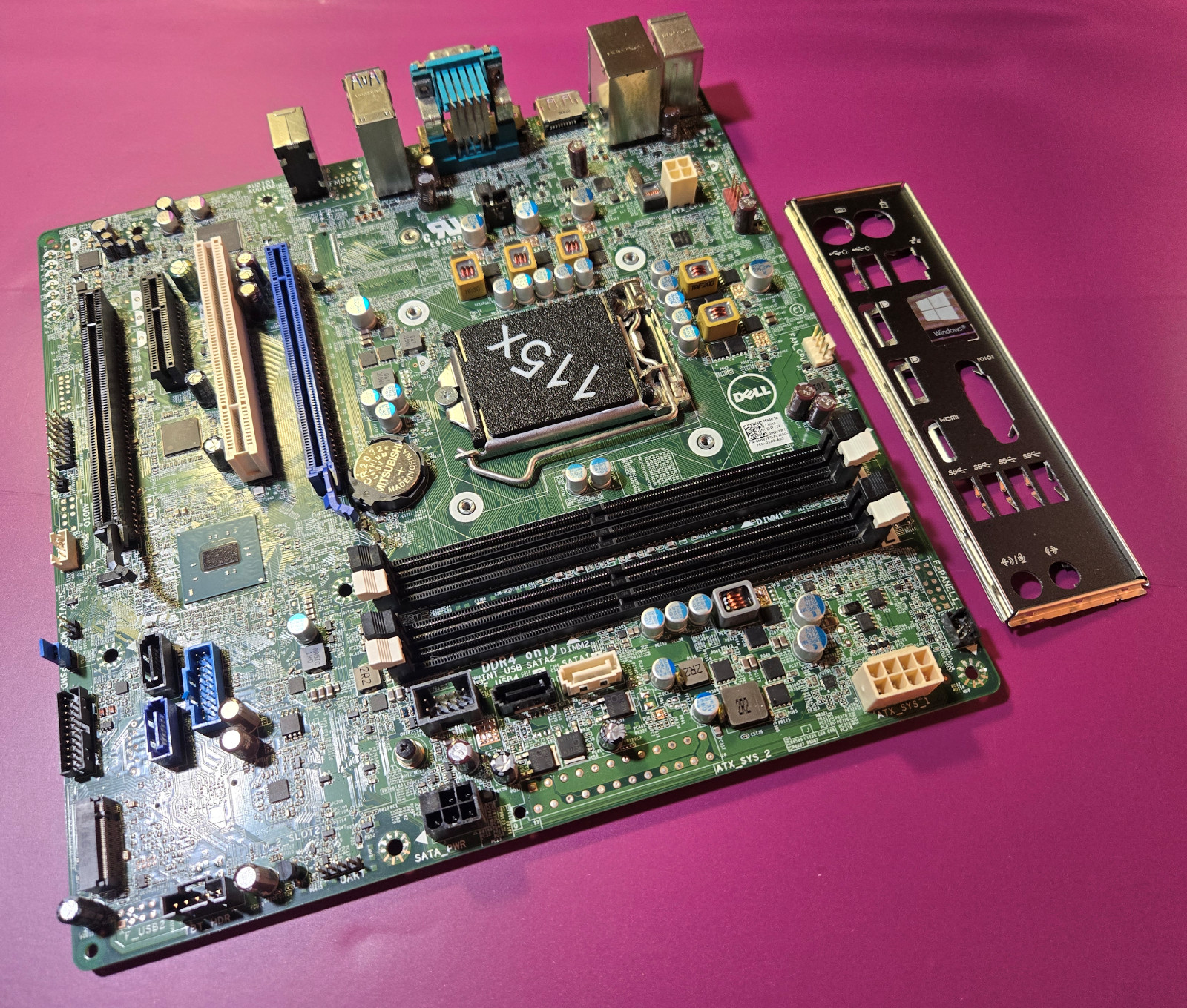 Dell Precision Tower 3620 Motherboard | 0MWYPT | Intel C236 | LGA1151 | Tested