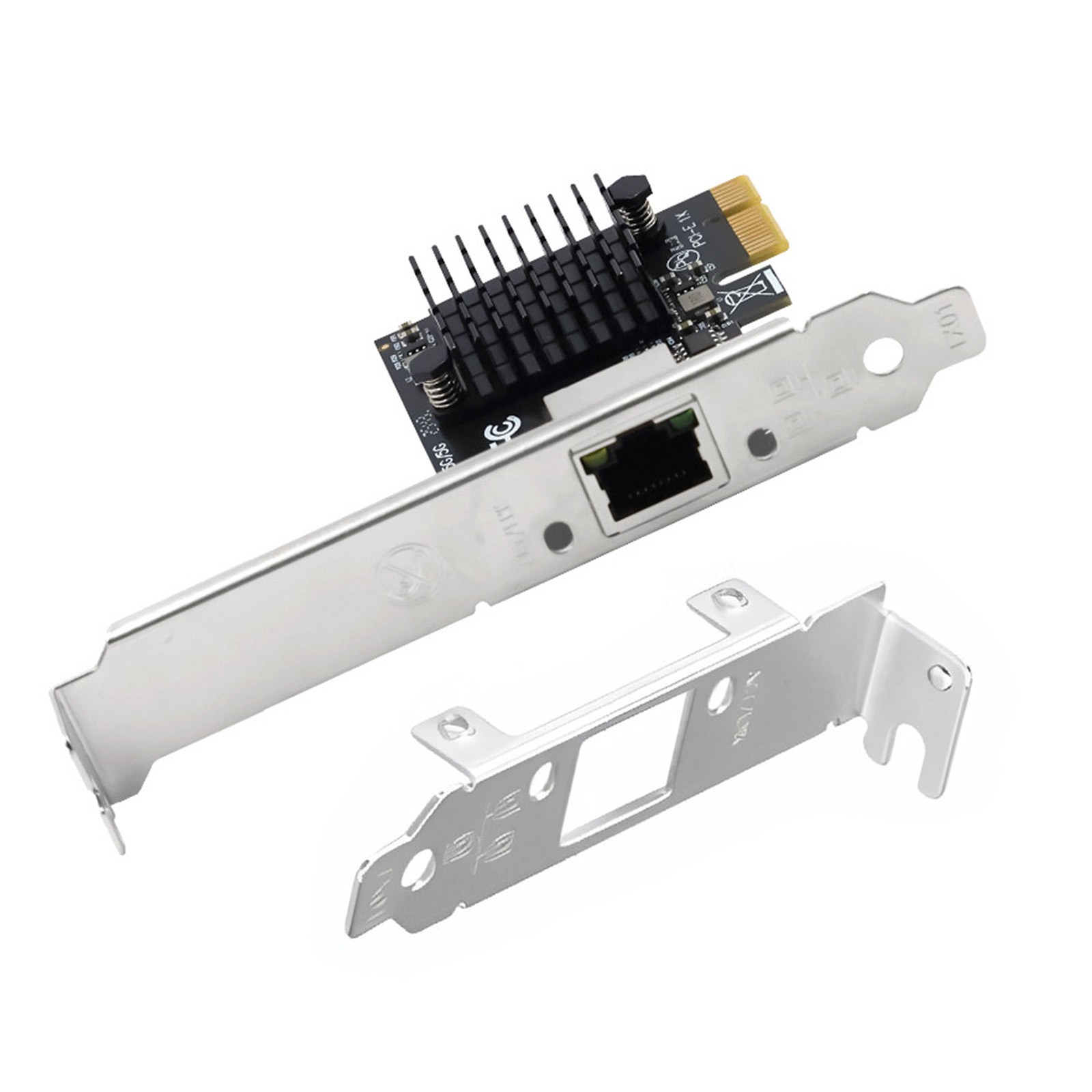 For RTL8126 5Gbps PCIe Ethernet Adapter RJ45 Network Card 5GBASE-T Low Profile