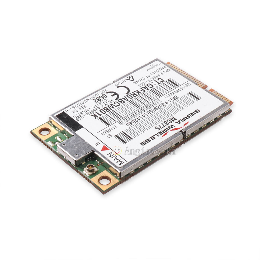 3G WWAN PCIe Card For Sierra Wireless MC8775 ThinkPad T61 X61 X300 R61