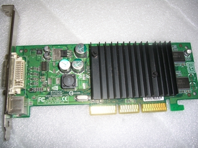 Nvidia P117 Geforce2 AGP Video Card 0G0770 0G0169 Video Card