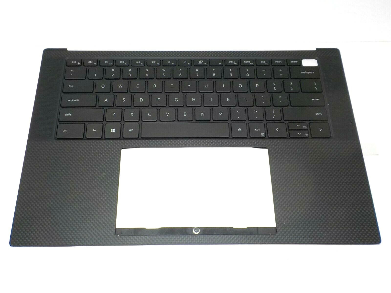 Genuine Dell XPS 9500 Laptop Palmrest US/EN Backlit Keyboard Assem HUV22 DKFWH