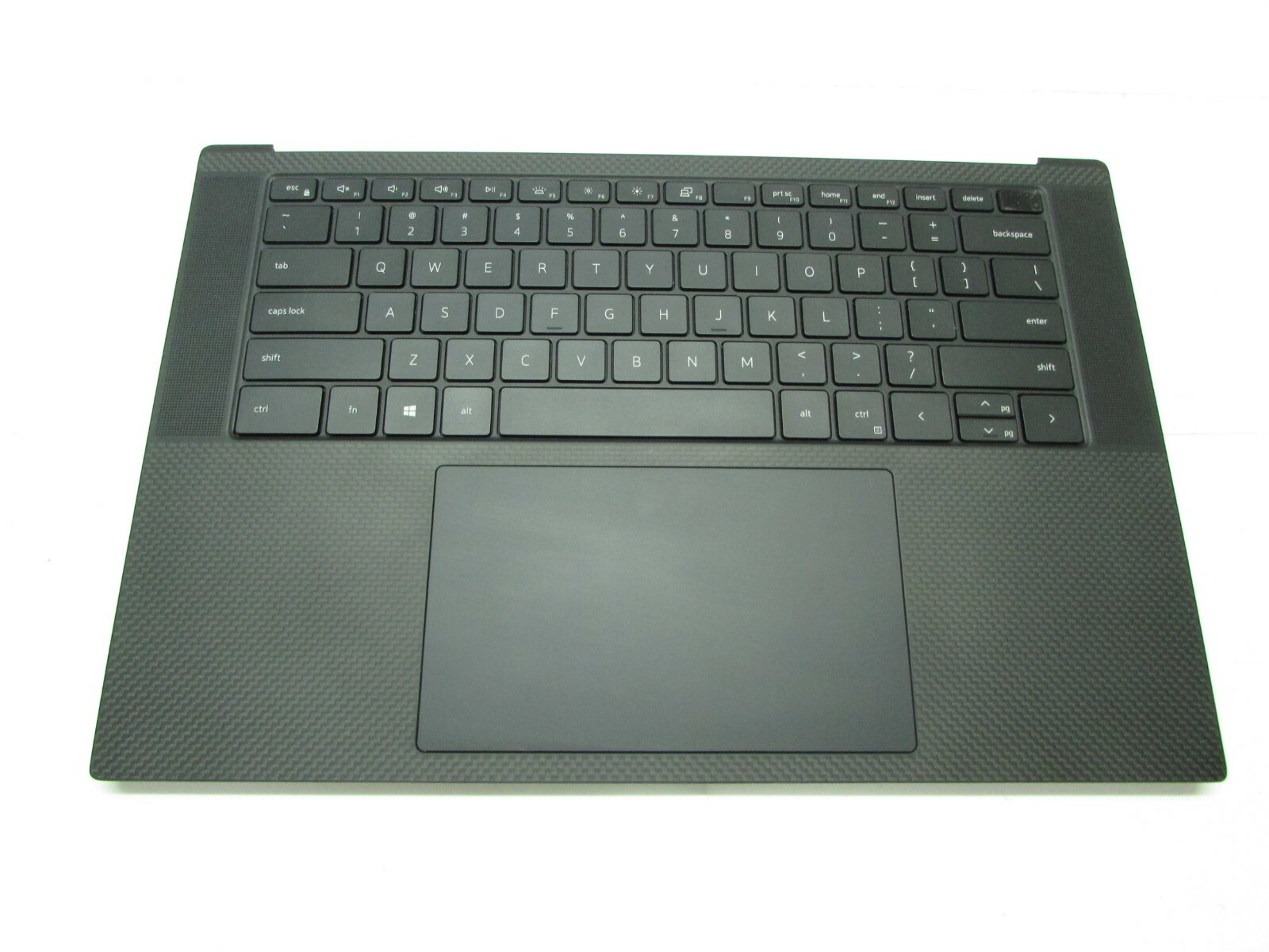 REF OEM Dell XPS 9500 Palmrest Touchpad FPR US – EN BCL Keyboard HUU99 DKFWH