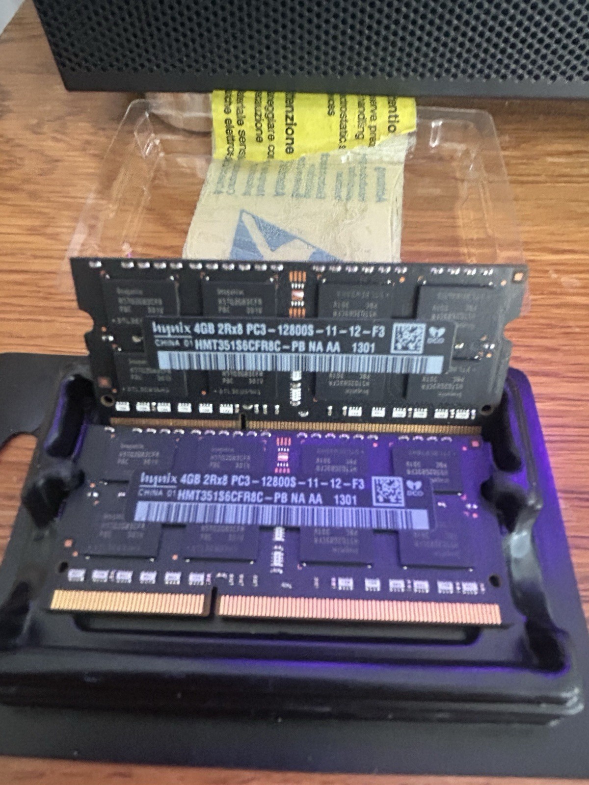 8GB (2x4GB) Skhynix PC3 12800S DDR3 1600MHz Laptop Memory RAM