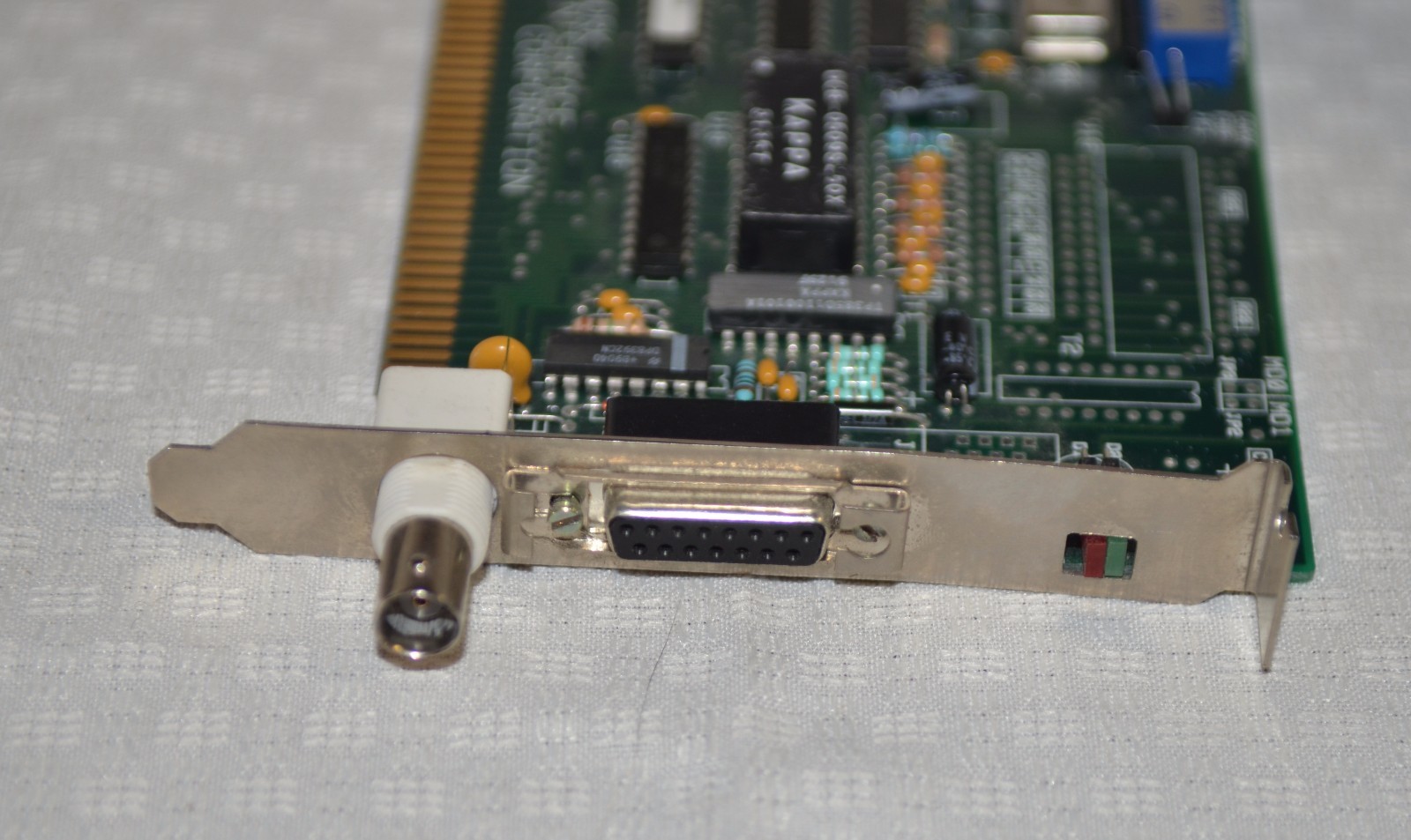NETWORK INTERFACE CORPORATION COAX ISA INDUSTRIAL NETWORK ADAPTER CARD