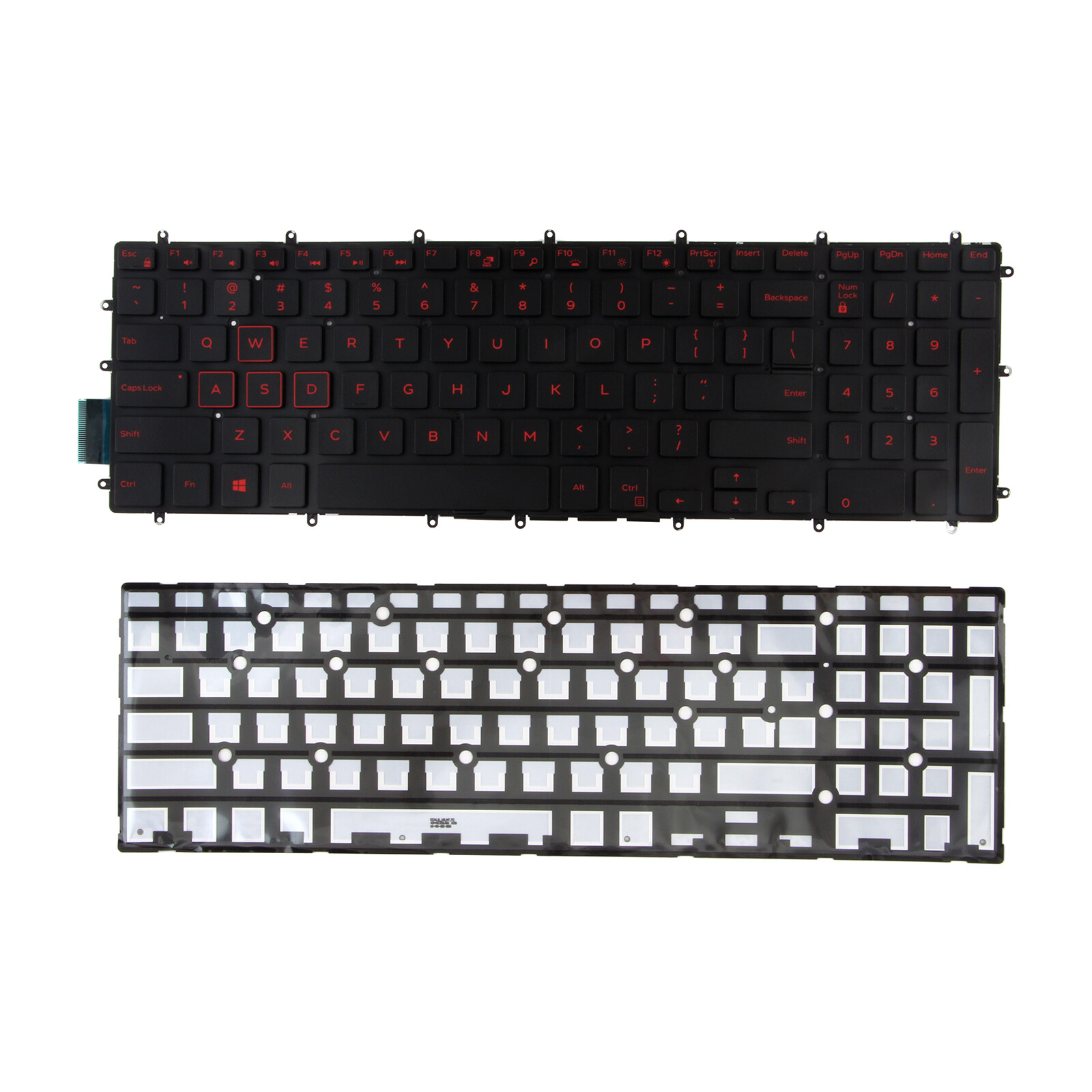US Keyboard with Backlit for Dell G3 3579 3590 G5 5587 5590 G7 7590 7790 Red