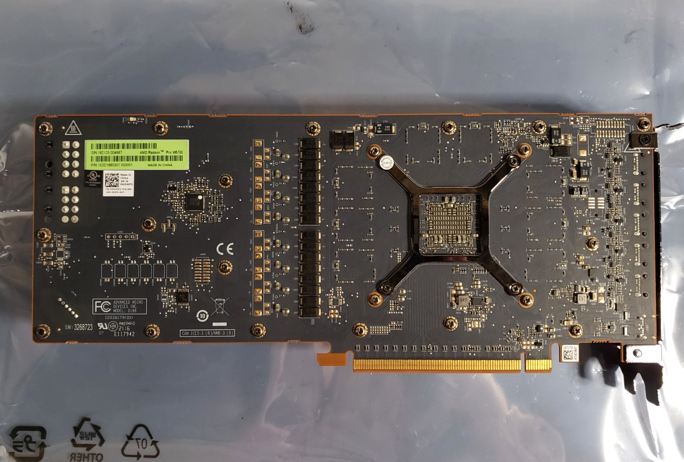 AMD Radeon Pro W5700 8GB GDDR6 GPU Video Graphics Card