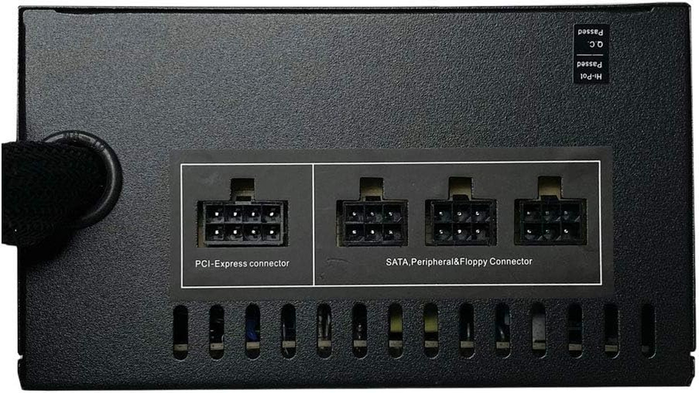 ATX-ES600W Essence 600W ATX Semi-Modular Gaming Power Supply with Auto-Thermally