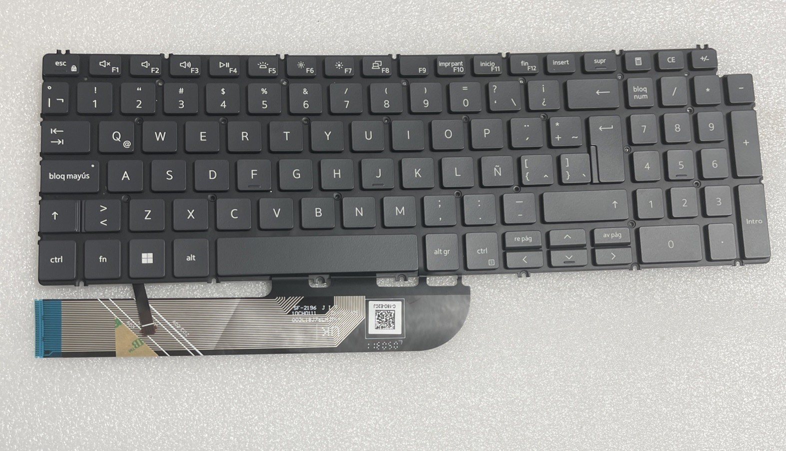 New Dell Inspiron 7506 2-in-1 Spanish Latin Backlit Keyboard 87PX0 MP AR