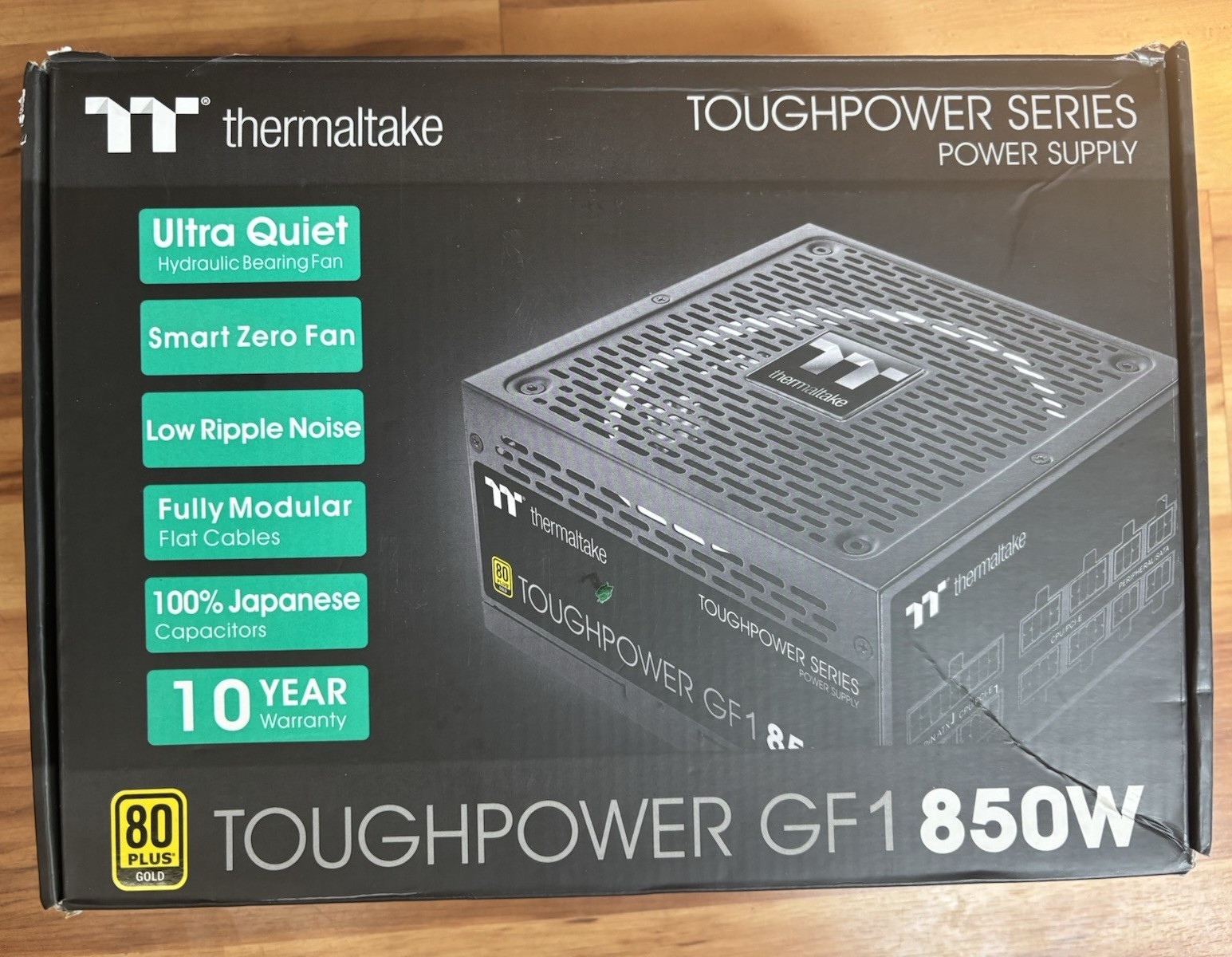 Thermaltake Toughpower GF1 850W 80 Plus Gold Fully Modular ATX Power Supply