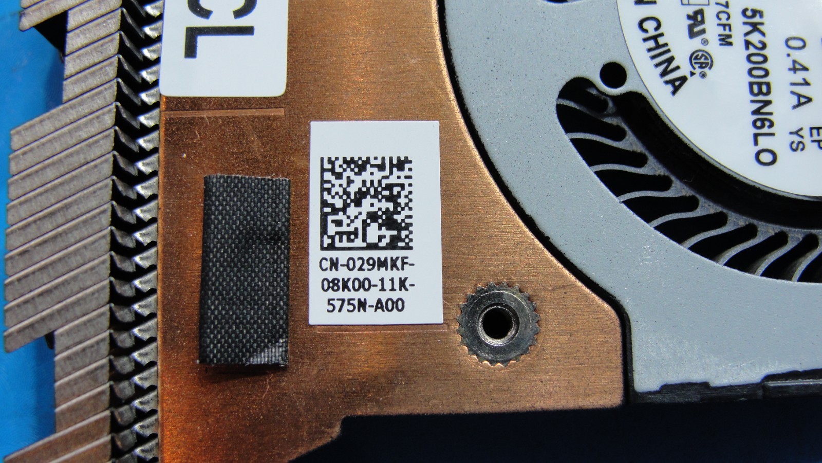 Dell Latitude 5410 14″ Genuine CPU Cooling Fan w/Heatsink 29MKF AT2UK001ZCL