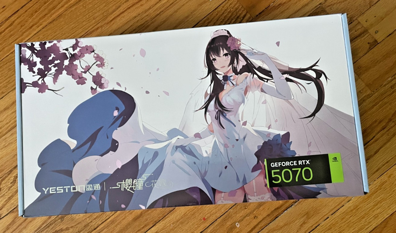 Yeston Geforce RTX5070 graphics card