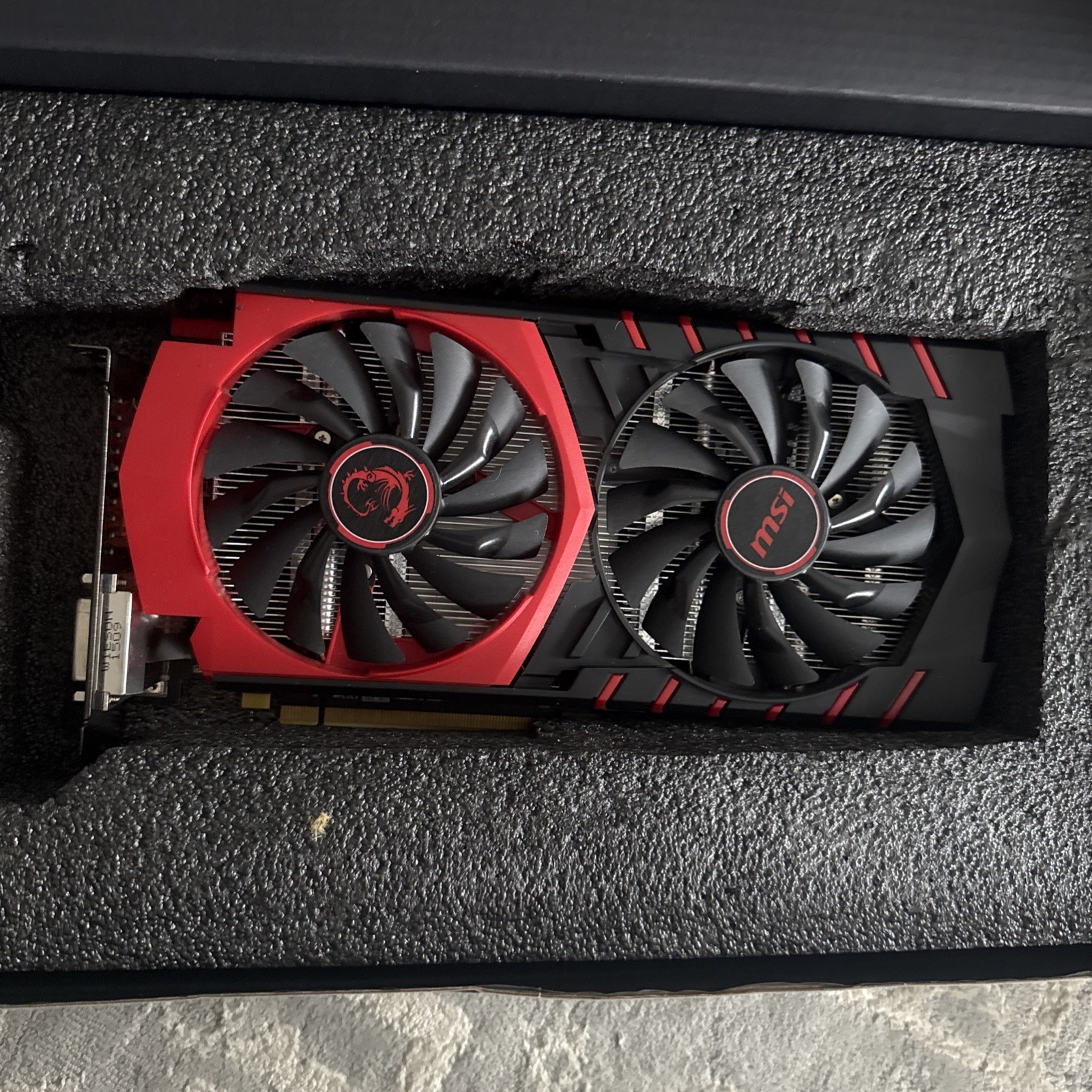 MSI R7 370 GAMING 4G GPU GDDR5 SDRAM PCI-Express 3.0×16