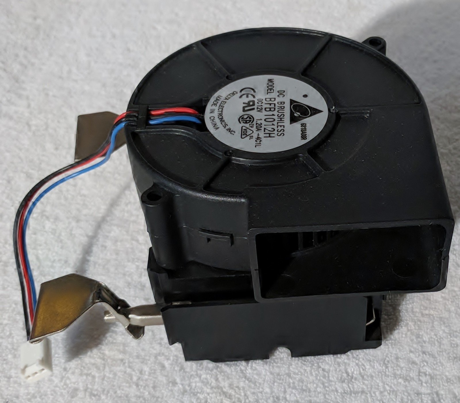 HP Compaq P4 BFB1012H Processor Heatsink w/Fan and Clips HP P/N: 357829-001