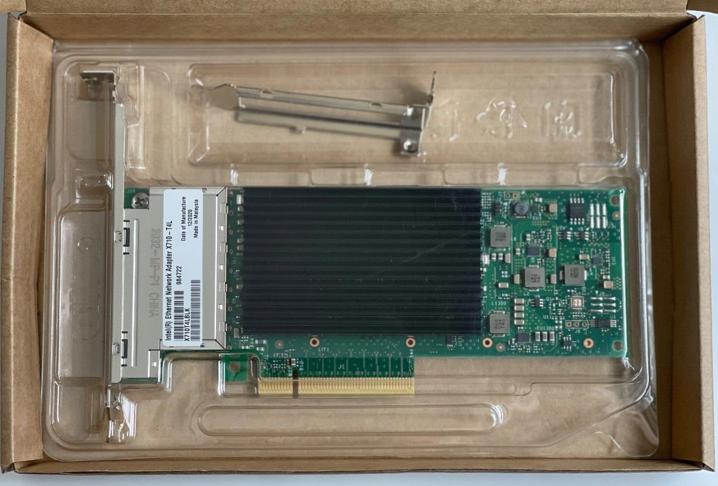 INTEL X710T4LBLK YOTTAMARK!!! X710-T4L INTEL® ETHERNET NETWORK ADAPTER QUAD-PORT