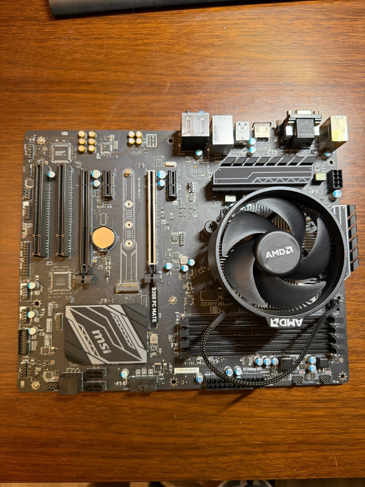 MSI B350 PC MATE motherboard AMD RYZEN 5 Bundle