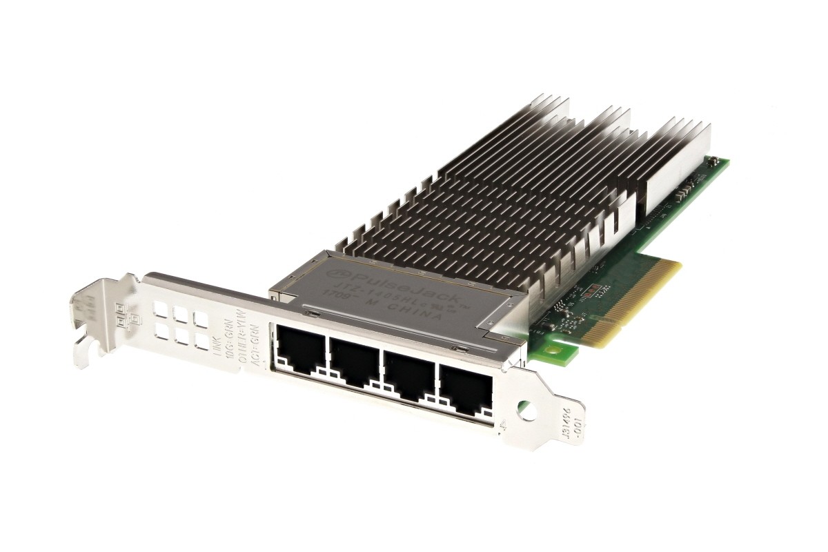 Dell Intel X710-T4 10Gb RJ45 Quad Port Full Height Network Card – 08XJ7