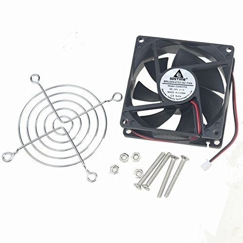 GDSTIME 80mm x x 25mm 24V Brushless DC Cooling Fan