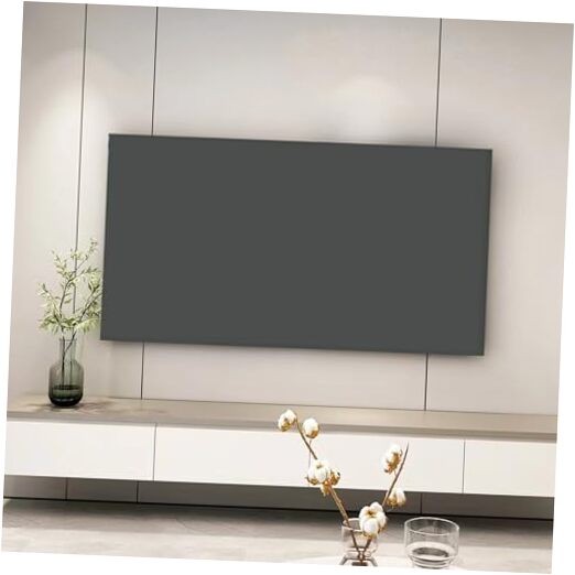 TV Cover TV Display Protector for LCD LED Dust Cover for Desktop 55-65inch Gray